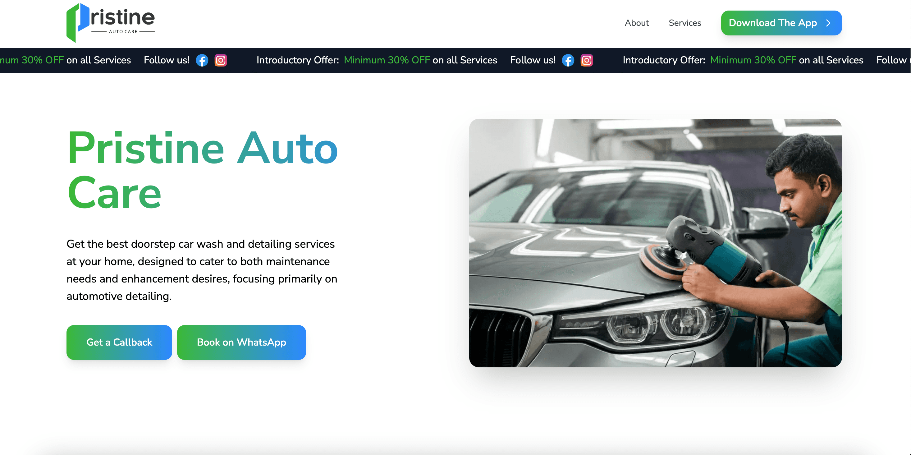 Pristine Auto Care screenshot
